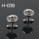 High Superhero Cufflinks 2016Cuff Links Wholesales S.H.I.E.L.D