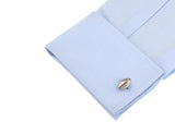 Men's American Football Cuff Links in Silver