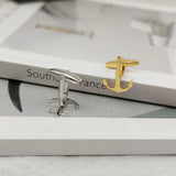 Men's Anchor Cufflinks High Cufflink Business French Shirt Suit