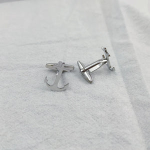 Men's Anchor Cufflinks High Cufflink Business French Shirt Suit