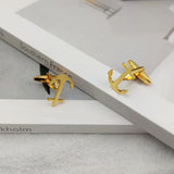 Men's Anchor Cufflinks High Cufflink Business French Shirt Suit