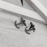 Men's Anchor Cufflinks High Cufflink Business French Shirt Suit