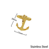 Men's Anchor Cufflinks High Cufflink Business French Shirt Suit