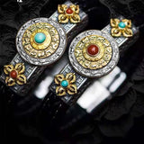 Retro Personality Bracelets Come And Go, Belt Bracelets