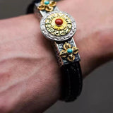 Retro Personality Bracelets Come And Go, Belt Bracelets