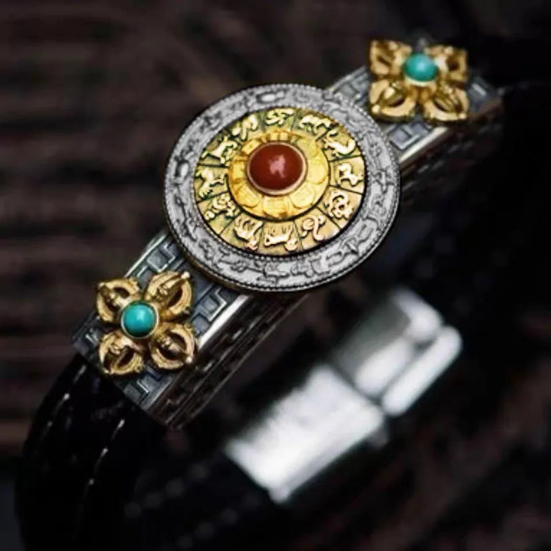 Retro Personality Bracelets Come And Go, Belt Bracelets