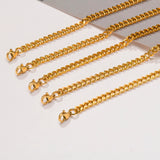 Men's Alphabet Anklet, Letter Bracelet for Men