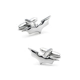 Men's Bat Cuff Links Superheroes Silver Copper Cufflinks
