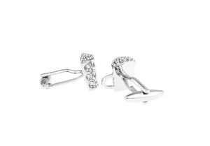 Men's Beer Cup Cuff Links Copper Silver