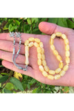 Men's Beirut Powder Amber Rosary