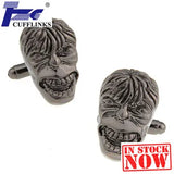 Men's Skull Cufflink Cuff Link 2 Pairs Set