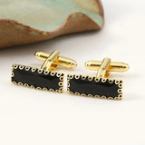 Men's Crystal Cufflinks French Shirts Wedding Jewelry
