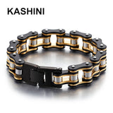 Men's Stainless Steel Link Chain Bracelet Punk Jewelry Gift