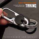 Men's Car Key Chain Keychain Key Holder Metal Key Ring Car Styling Auto