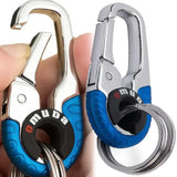 Men's Stainless Steel Key Holder Keyring for Car Camping Climbing