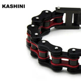 Men's Stainless Steel Chain Link Bracelet Biker Punk Jewelry Gift