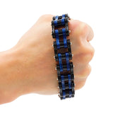 Men's Biker Motorcycle Chain Bracelet Stainless Steel Jewelry Gift