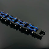 Men's Biker Motorcycle Chain Bracelet Stainless Steel Jewelry Gift
