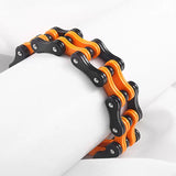 Men's Chain Bracelets Biker Motorcycle Link Bangles Stainless Steel Jewelry