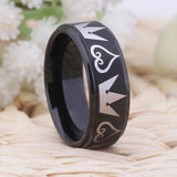 Men's Comfort Tungsten Wedding Ring Classic Engagement Ring