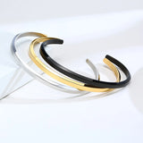 Men's Thin Cuff Bangle Bracelet for Men