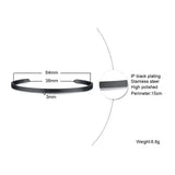 Men's Thin Cuff Bangle Bracelet for Men