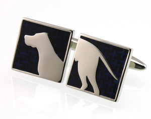 Men's Animal Cuff Links Dog Horse Bear Elephant Rabbit Cufflinks