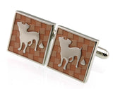 Men's Animal Cuff Links Dog Horse Bear Elephant Rabbit Cufflinks