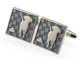 Men's Animal Cuff Links Dog Horse Bear Elephant Rabbit Cufflinks