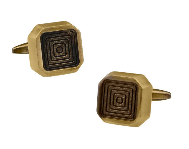 Classical Copper Cufflinks Men's 17mm L1814