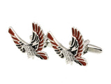 Eagle Bird Cufflinks Men's Cuff Links M4392 22mm