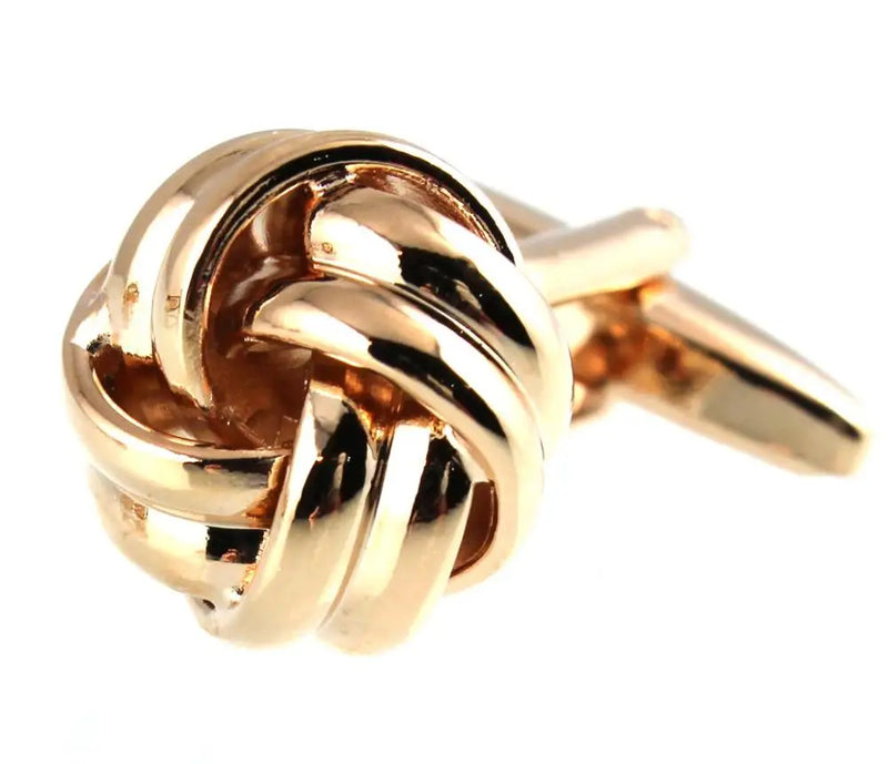 Men's Knot Rose Cufflinks for Shirt M3062 14mm