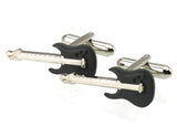 Men's Music Note Guitar Violin Piano Tennis Racket Cufflinks S1144