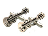 Men's Music Note Guitar Violin Piano Tennis Racket Cufflinks S1144