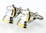 Men's Sports Theme Cuff Links Set