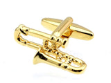 Men's Trombone Tie clip Cufflinks M4370