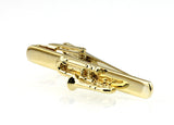 Men's Trombone Tie clip Cufflinks M4370