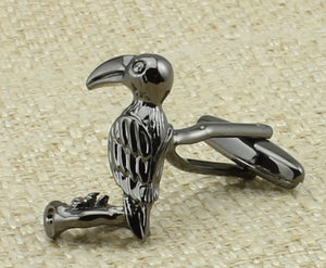 Woodpecker Cufflinks M4397
