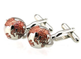 Men's Balance Lantern Glass Globe Cuff Links S1232