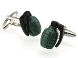 Men's Balance Lantern Glass Globe Cuff Links S1232