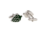 Men's Beer Hop Green Cufflinks - L1753