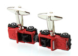 Men's Cuff Links Steering Wheel Car Motorcycle Cufflinks S1079