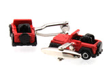 Men's Cuff Links Steering Wheel Car Motorcycle Cufflinks S1079