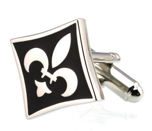 Men's Cross Cufflinks National Flag Symbol S1293
