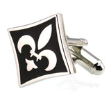 Men's Cross Cufflinks National Flag Symbol S1293