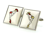Men's National Flag Symbol Cufflinks