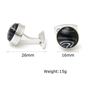 Men's French Shirt Cufflinks for Business and Parties