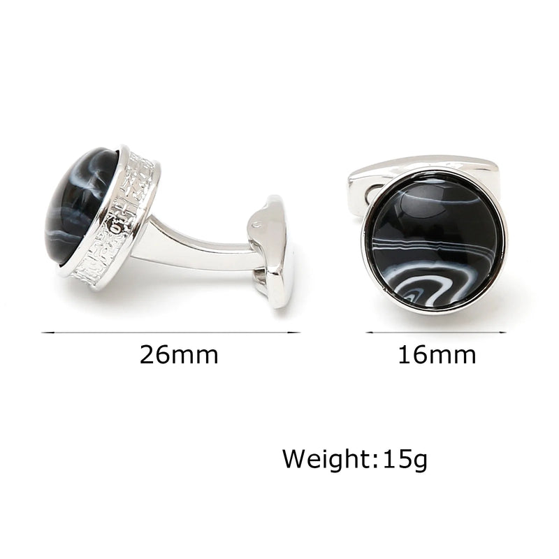 Men's French Shirt Cufflinks for Business and Parties