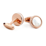 Men's High Round French Cufflinks for Wedding Business