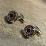 Men's Rose Pattern Cufflinks Wedding Business Accessories
